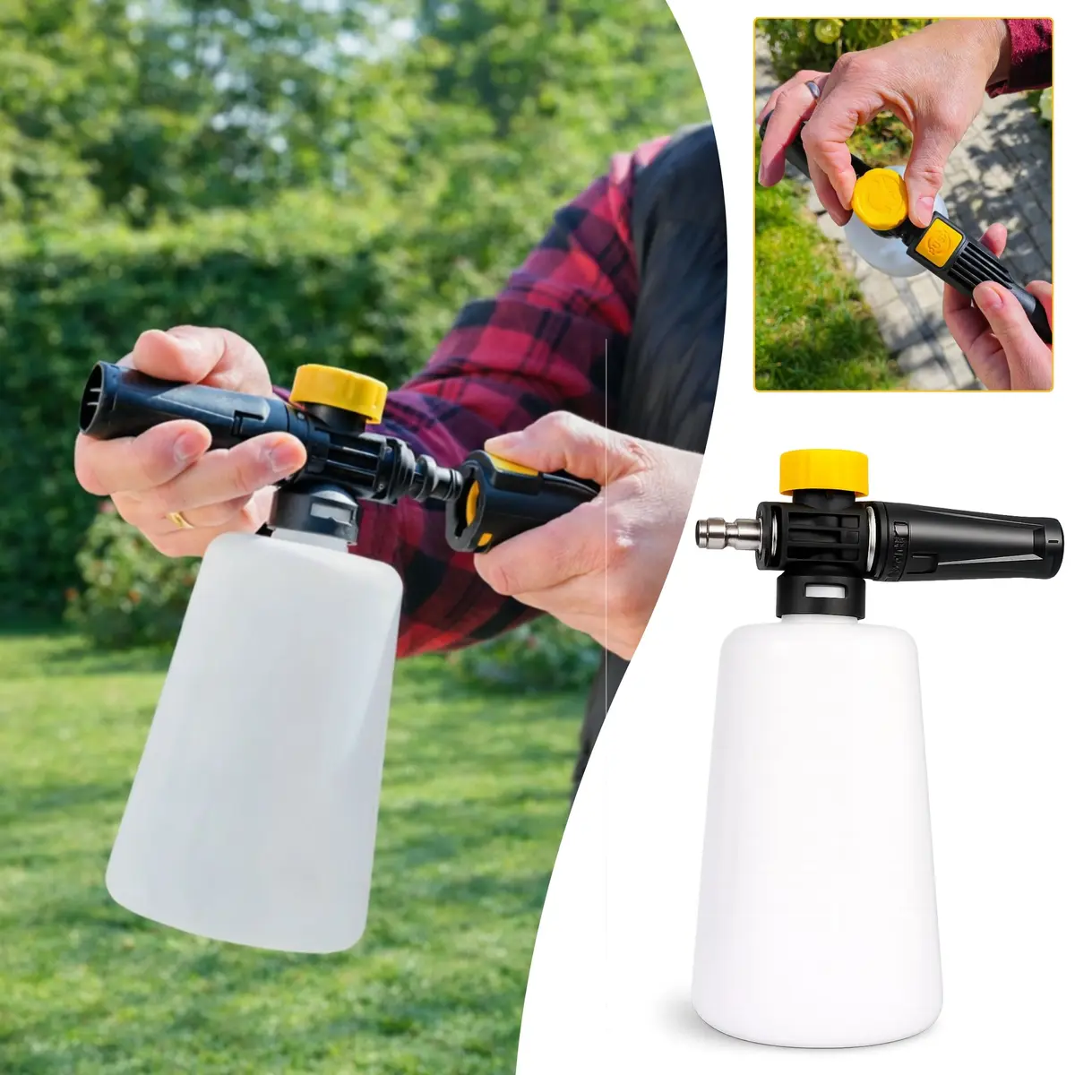 Myjka ciśnieniowa BESTEN BE0002914 szczotka do kostki i auta w zestawie